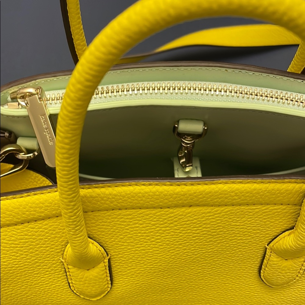Kate Spade Yellow Handbag - Picture 6 of 8